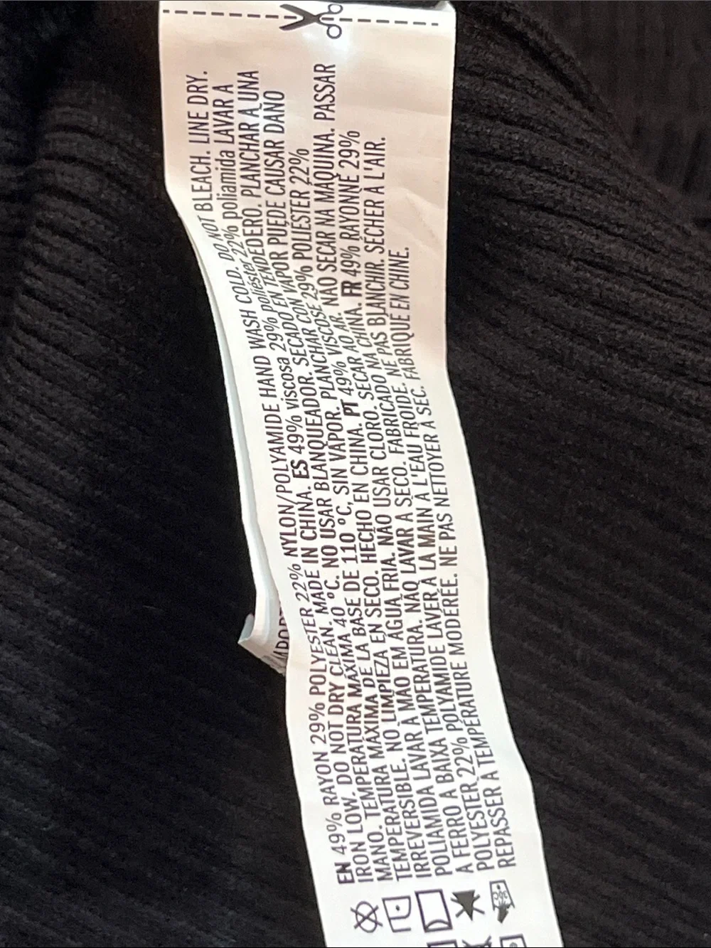 Forever 21 slim ribbed